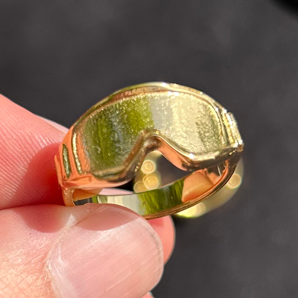 mx goggles ring gold